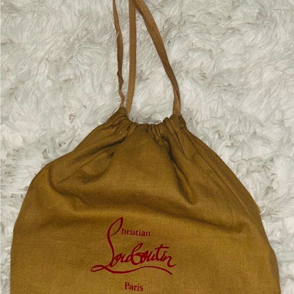 Limited Edition Christian Louboutin Loubish Eye Satin Evil Eye Clutch/ Crossbody
